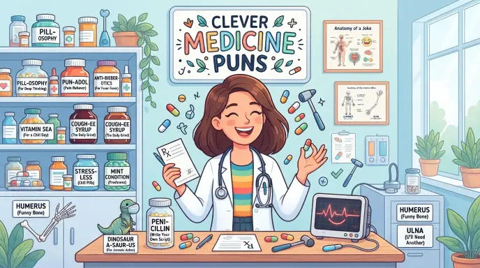 Clever Medicine Puns
