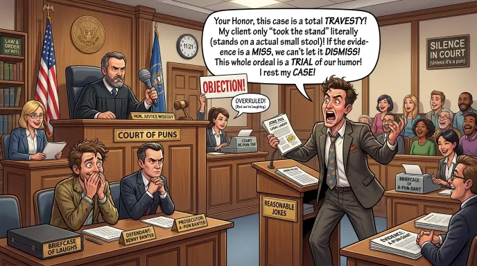 courtroom puns