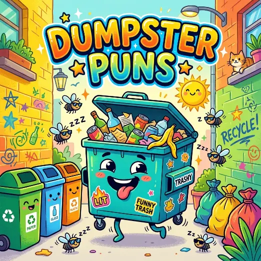 dumpster puns