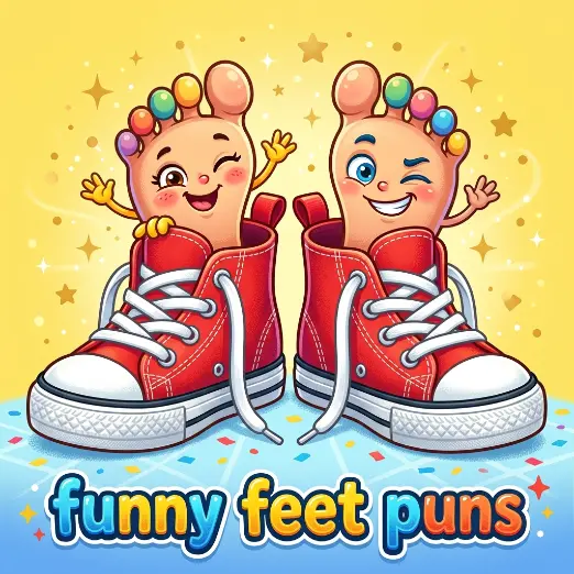 funny feet puns