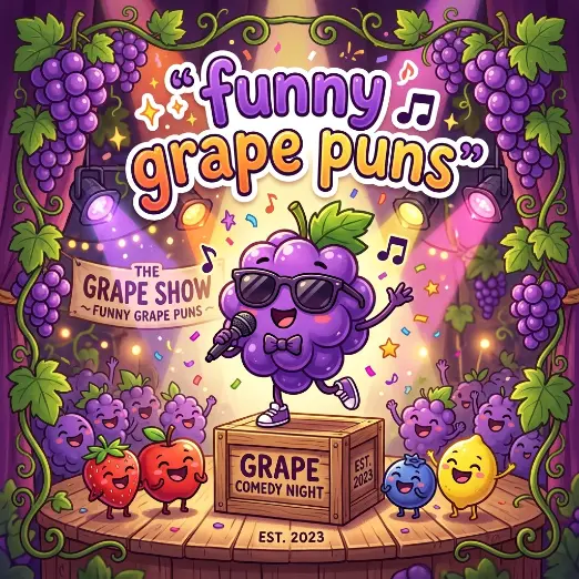 funny grape puns