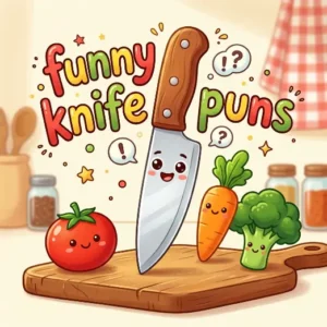 funny knife puns