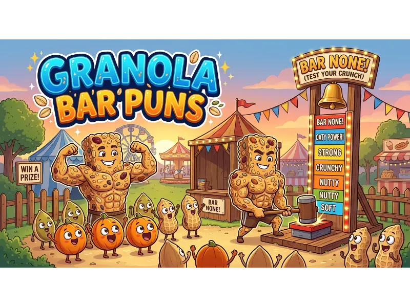 granola bar puns