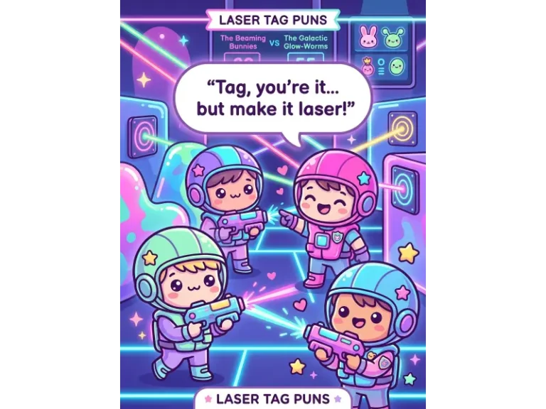 laser tag puns