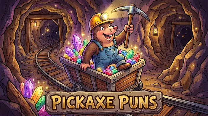 pickaxe puns