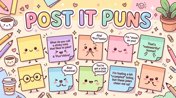 post it puns