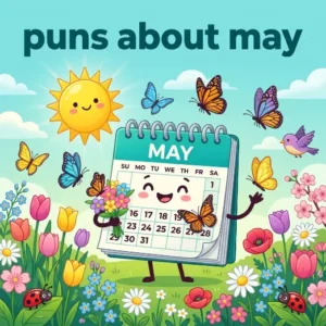 puns about may