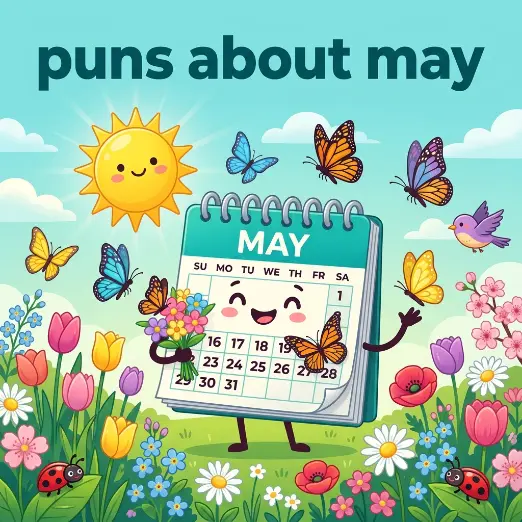 puns about may