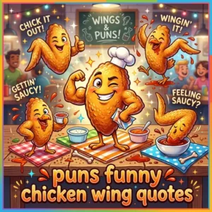 puns funny chicken wing quotes