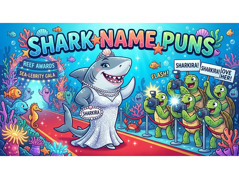 shark name puns