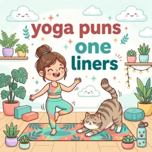 yoga puns one liners